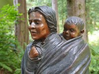 Summer Vacation 2018-144  Sacagawea and child